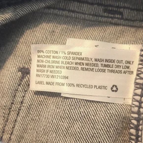 Universal threads vintage midi jean shorts size 10 or 30 - Picture 5 of 5